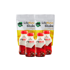 2 LifeNutri Shake - 4 LifeBeat 8oz